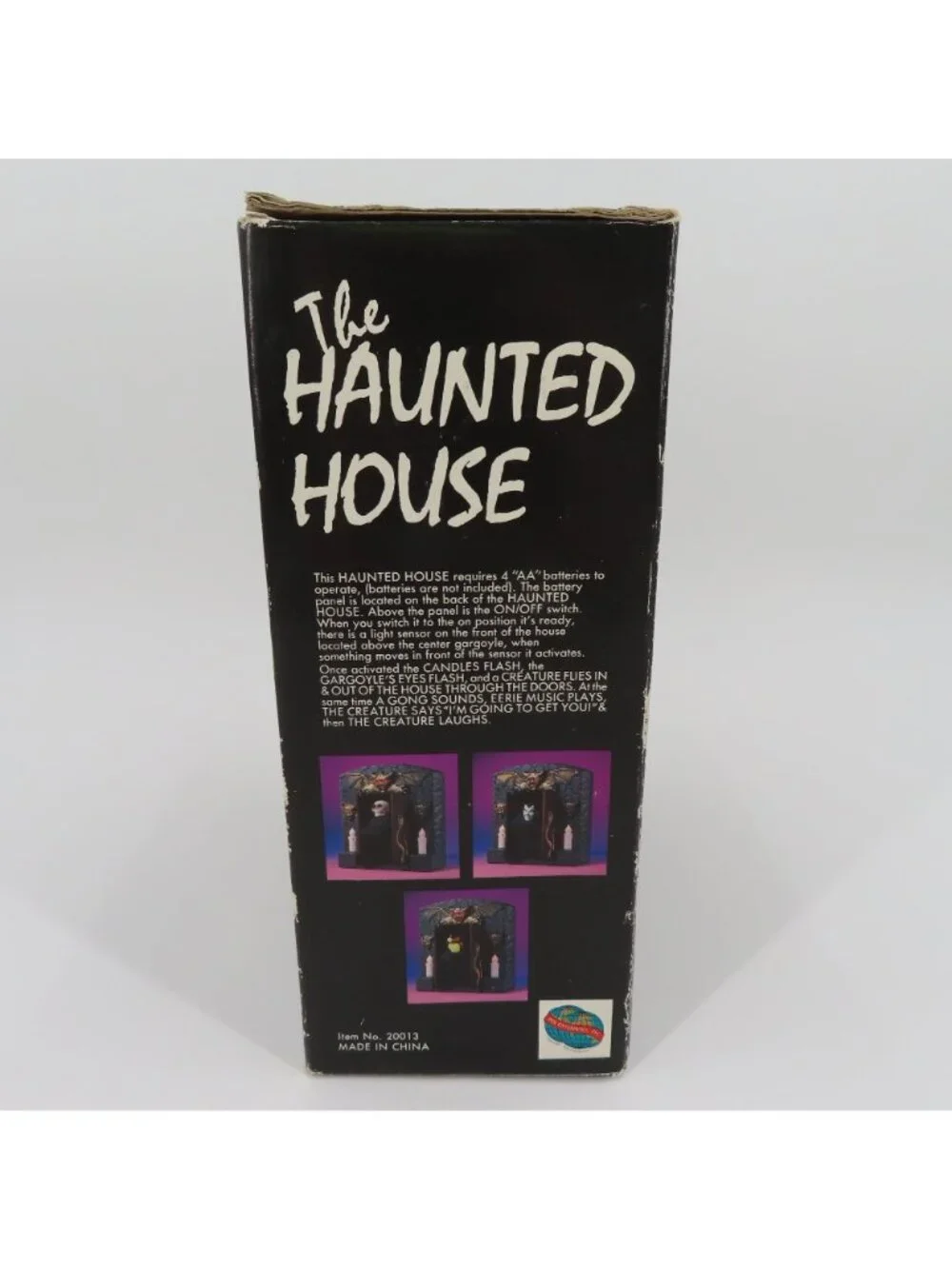The Haunted House Dracula Vampire Lights Music MSR Enterprises 1993 Halloween